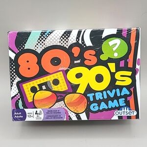 80's 90's Trivia Game, NIB